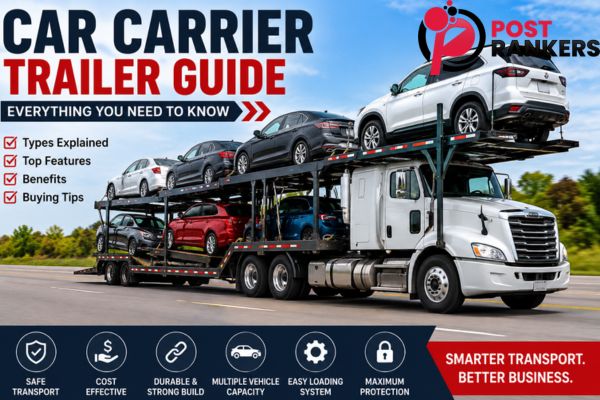 Car Carrier Trailer Guide: Everything You Need to Know Before Buying One Car Carrier Trailer