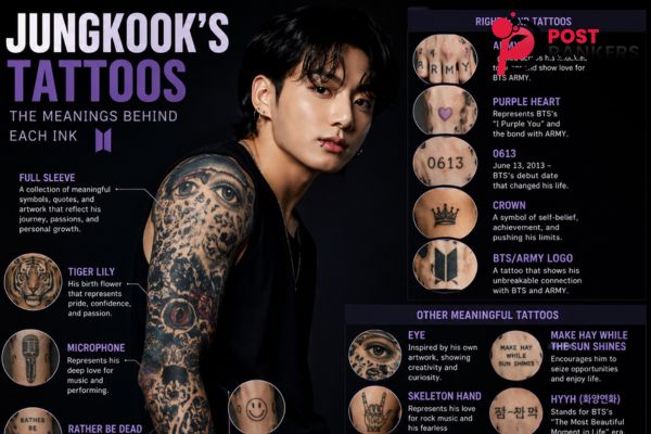 Jungkook Tattoo: The Complete Guide to Every Design, Meaning, and BTS Connection Jungkook Tattoo